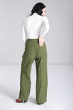 Ginger Swing Trousers in Khaki 4XL