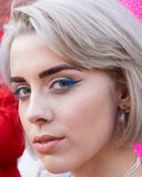 quick flick to the point blue evil eye