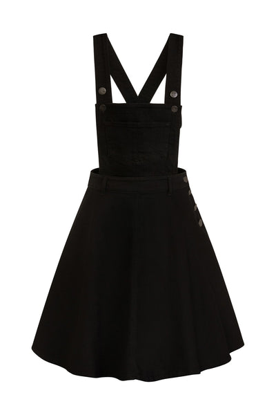 hell-bunny-black-denim-pinafore-dress-nz