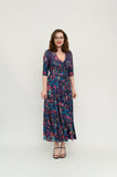 By Samantha navy amy wrap dress