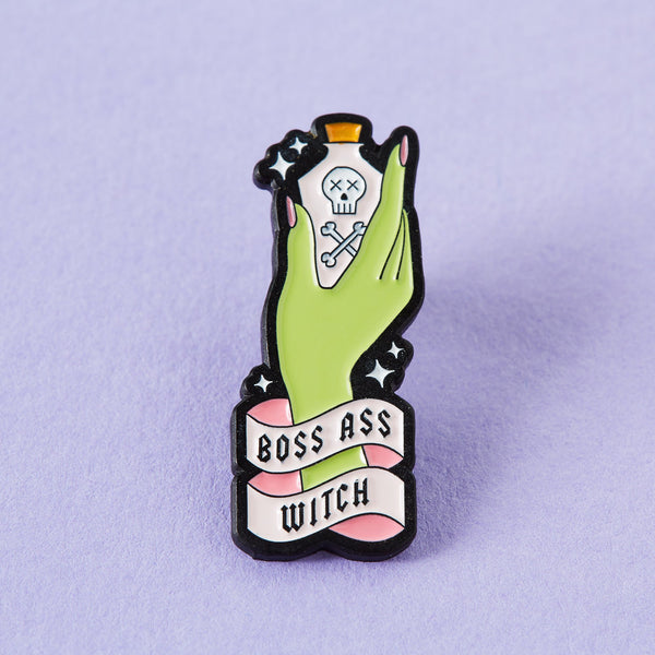 boss-as-witch-enamel-Punky-Pins