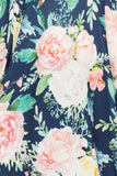 spring floral lyra dress detail