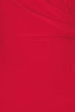 elsie red dress swatch