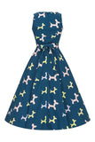 balloon animal hepburn dress back