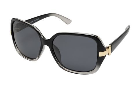 black retro monica sunglasses