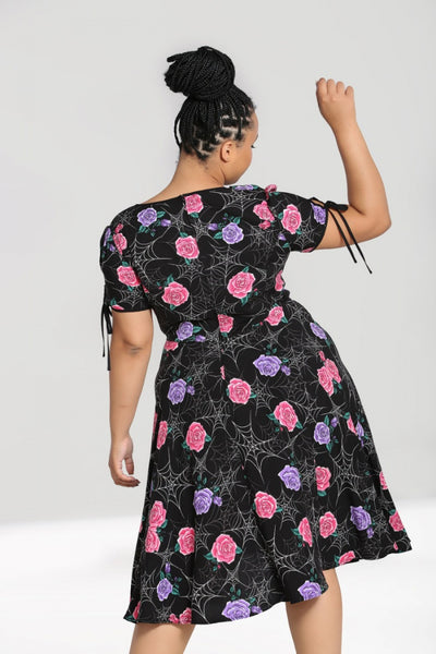 plus size hell bunny eloise dress back