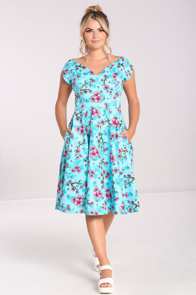 hell bunny louella blossom dress