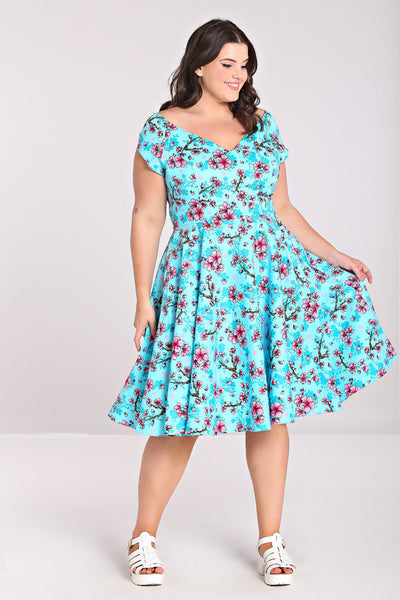 plus size hell bunny louella dress