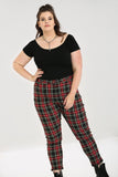 plus-size-clash-tartan-skinny-trousers