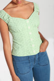 Hell Bunny mint celia top