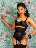 What Katie did glamour nouveau waspie black waist trainer NZ stockist