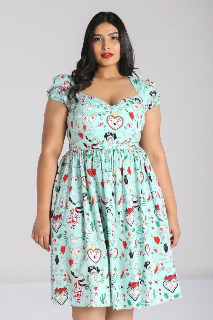 Tijuana Midi Dress XS and L only - Main Image