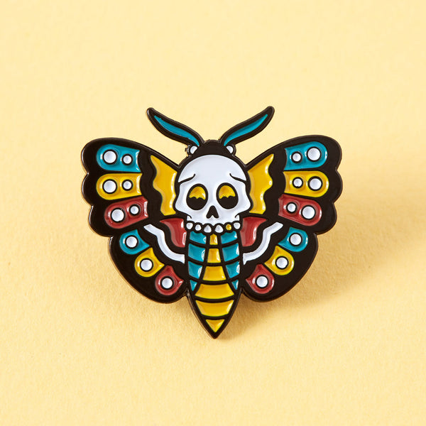 Deathshead-Hawkmoth-tattoo-inspired-pin