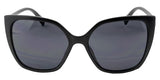 baddie black retro cat eye sunglasses