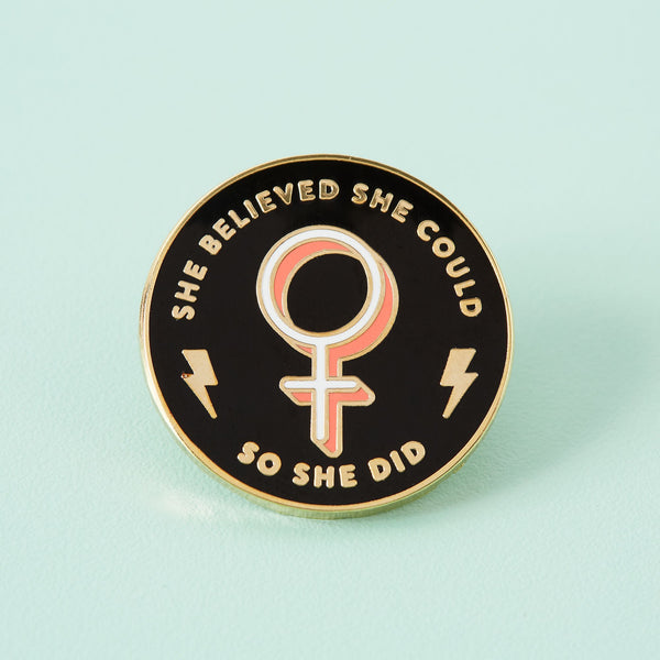 she-believed-she-could-so-she-did-enamel-pin