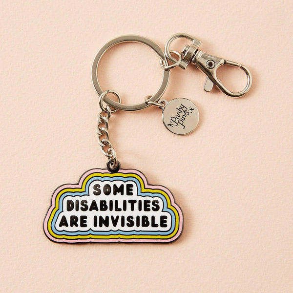 Some Disabilities Are Invisible Keyring